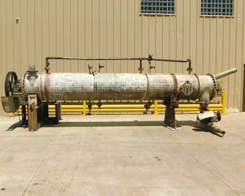 Bepex #SJB-30-16, Solidaire dryer/crystalizer, 304 Stainless Steel, 40 HP, 1760 RPM, 3 phase - Image 1