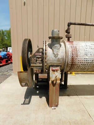 Bepex #SJB-30-16, Solidaire dryer/crystalizer, 304 Stainless Steel, 40 HP, 1760 RPM, 3 phase - Image 2