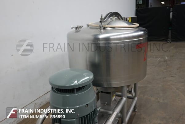 Breddo #LOR, 100 gallon, 304 Stainless Steel single wall liquefier, 24" OD top man way with flip up bolt down - Image 4