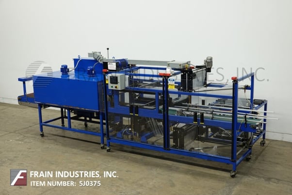 EDL #FBS24, inline, continuous motion, bundler and integrated shrink tunnel, rated up to 35 bundles per - Image 1