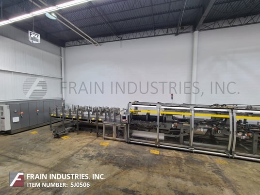 Hartness #4510-60 Global Shrink, continuous motion, inline, shrink wrapper and tunnel for PET bottles or - Image 5