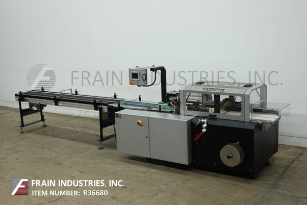 Arpac #AL18-B, horizontal flow thru shrink wrapper, 0-100 linear feet per minute, control panel has an A/B - Image 5