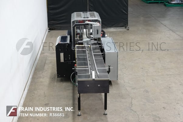 Arpac #XRV15, servo driven horizontal flow thru shrink wrapper, 0-90 linear feet per minute, control panel - Image 4