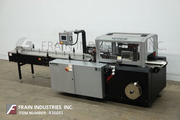 Arpac #XRV15, servo driven horizontal flow thru shrink wrapper, 0-90 linear feet per minute, control panel - Image 5