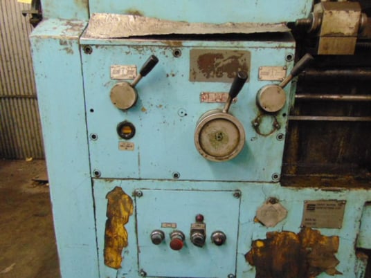 20" x 60" Summit #20-4X60, Engine Lathe, 12" 3-jaw chuck, 6 pos. bed turret, tailstock, steady rest - Image 3