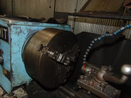 20" x 60" Summit #20-4X60, Engine Lathe, 12" 3-jaw chuck, 6 pos. bed turret, tailstock, steady rest - Image 6