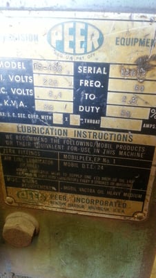 50 KVA Peer #FR-450, Spot Welder, 24" throat - Image 2