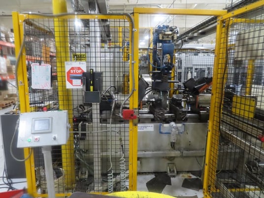 West Michigan Michigan Spline, Inc #32E, face & center, with robot, 2018 - Image 3