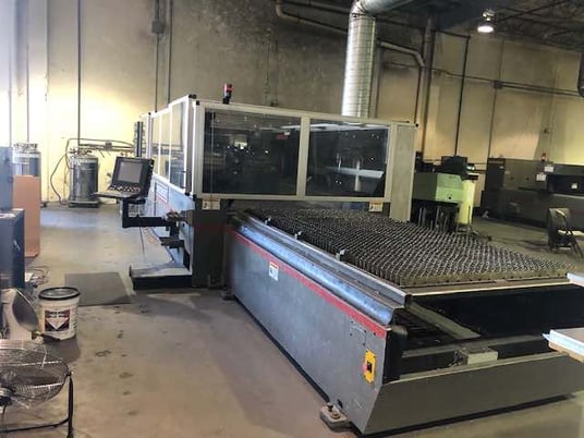 Cincinnati #CL-440, 4000 watt laser, 5' x10'sheet, Flying Optic, fume blower, chiller, 2013 - Image 2