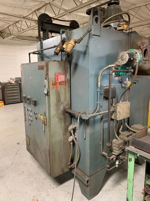 24" width x 36" D x 18" H Wisconsin #SDB-436-12G, batch temper, gas fired furnace, 1250&deg;F - Image 4