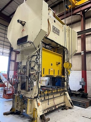 400 Ton, Bliss #SC2-400-84-48, 12" stroke, 30.5" Shut Height, 10" adj., 30 SPM, 84" x 48" bed, air clutch & - Image 3