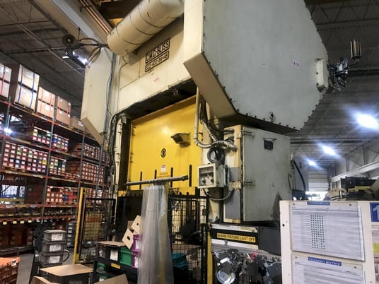 400 Ton, Bliss #SC2-400-84-48, 12" stroke, 30.5" Shut Height, 10" adj., 30 SPM, 84" x 48" bed, air clutch & - Image 8