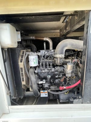 20 KW Daewoo Doosan #G25, trailer mounted, sound attenuated enclosure, Tier 3, 120/240/208/277/480 Volts - Image 4