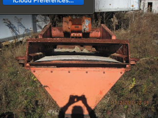 Syntron #RVS-1412K, Single Deck Vibrating Feeder, 48" x 12", Electronic Mounts & Springs, Motor - Image 2