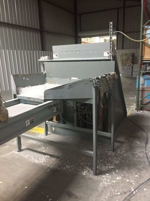 Amerishred #AMS 4000, Paper Shredding and Baling System, American baler #60A36, 2.5-3 Tons/ hr, 40 HP - Image 3