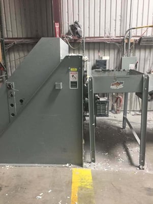Amerishred #AMS 4000, Paper Shredding and Baling System, American baler #60A36, 2.5-3 Tons/ hr, 40 HP - Image 9
