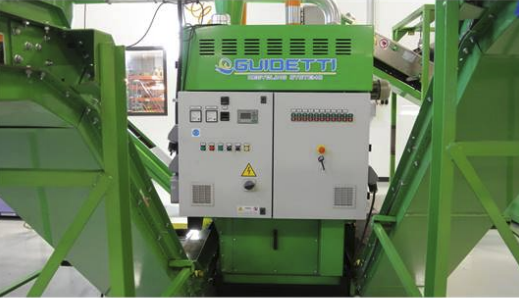 Guidetti #415, Compact Wire Chopping System, pre shredder, approx. 1500 hr, PLC, 2012 - Image 8
