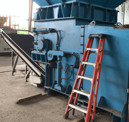 Gwan Single Shaft Shredder, 60" Feed Opening, 85 Rotary / 36 Fixed Blades, 90 RPM Rotor - Image 3
