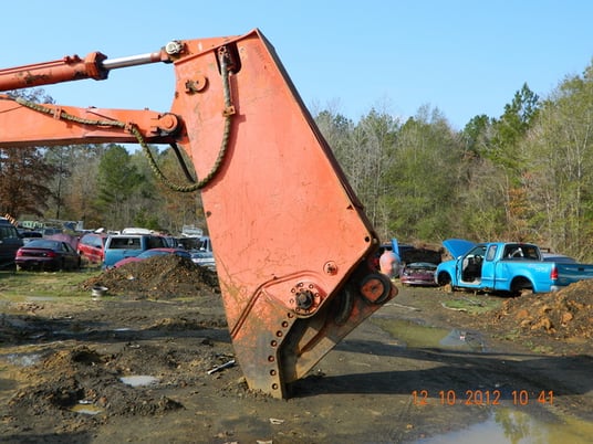 Labounty #MSD70, Mobile Shear w/Excavator, Hydraulic, 35" shear opening, 37" Shear depth, 7/8" Plate. - Image 1