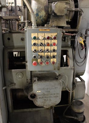 Acme-Gridley #RA-6, 1-1/4" capacity, automatic multi-spdl collet chuck, bar machine, cross drill attachment - Image 3