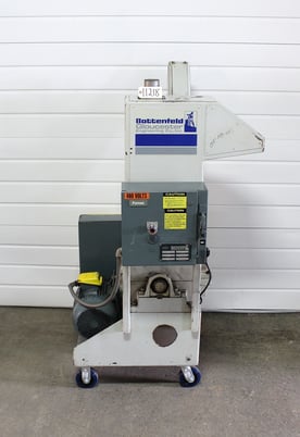 47" x 69.5" Battenfield-Gloucester #1012-BP, granulator, 10 HP, casters, 460 V., 3-phase, 1993 - Image 5