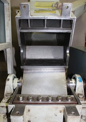 47" x 69.5" Battenfield-Gloucester #1012-BP, granulator, 10 HP, casters, 460 V., 3-phase, 1993 - Image 7