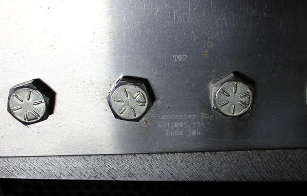 47" x 69.5" Battenfield-Gloucester #1012-BP, granulator, 10 HP, casters, 460 V., 3-phase, 1993 - Image 9