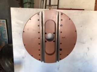 30" Giddings & Lewis, facing head - Image 2