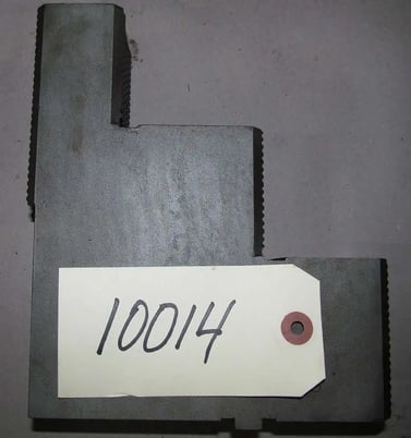 36" Chuck Jaws for 36" vertical turret lathe, Webster & Bennett, 8" tall, (4 available) - Image 2