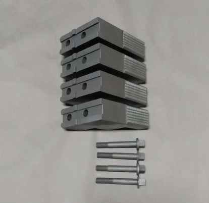 36" Chuck Jaws for 36" vertical turret lathe, Webster & Bennett, 8" tall, (4 available) - Image 5