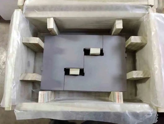 36" Chuck Jaws for 36" vertical turret lathe, Webster & Bennett, 8" tall, (4 available) - Image 6