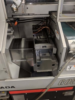 Amada Wasino #G05, CNC Gang Lathe, 4 chuck, 1.10 spindle bore, 8000 RPM Gantry Loader, Mist Buster, Fanuc - Image 2