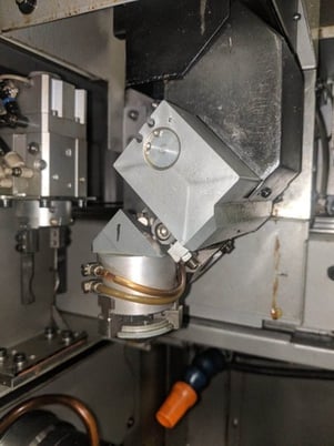 Amada Wasino #G05, CNC Gang Lathe, 4 chuck, 1.10 spindle bore, 8000 RPM Gantry Loader, Mist Buster, Fanuc - Image 7