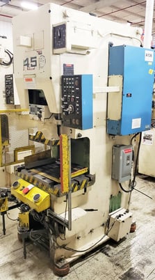 50 Ton, Komatsu #OBS-45-3, 3.93" stroke, air clutch, 1983 - Image 1