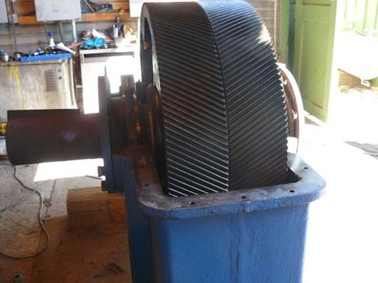 800 HP, Dominion & Horsburgh & Scott, gear reducers previously used on ball mill - Image 3