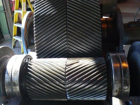 800 HP, Dominion & Horsburgh & Scott, gear reducers previously used on ball mill - Image 4