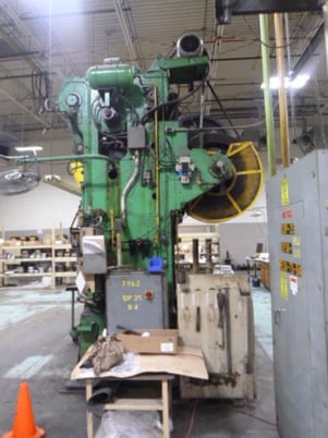 150/110 Ton, Bliss #3-3/4B, toggle press, 15"/22" stroke, 30" x 29" bed, 6" adjudtment, air clutch - Image 6
