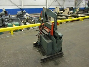 3" x 3" x 5/16" Scotchman #4014C, Ironworker, 40 ton, 6" throat, 1350 PSI, twin spindle, Lanco heads - Image 5