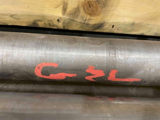 Boring bar, 110-1/2" length, 3" to 3/8" diameter, will fit Giddings & Lewis - Image 9