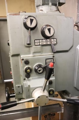 Wilton #2401, geared head drill press, PDF, custom table w/ rollers - Image 6