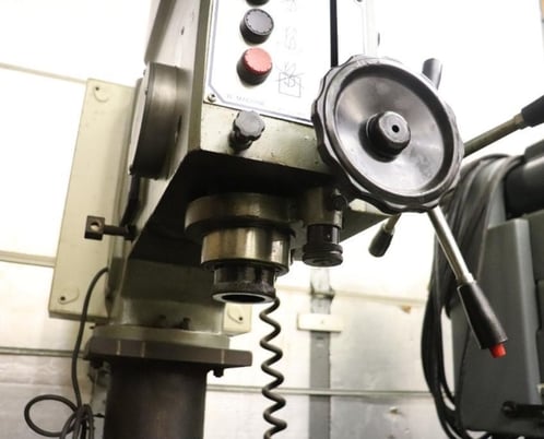 Wilton #2401, geared head drill press, PDF, custom table w/ rollers - Image 8