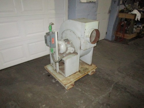 Blower, 1 HP, 1150 RPM, 18" wheel, 26" housing, 10" inlet/outlet - Image 2