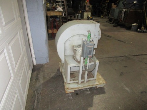 Blower, 1 HP, 1150 RPM, 18" wheel, 26" housing, 10" inlet/outlet - Image 3