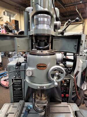 Moore #3, Jig Grinder, 60000 RPM Spindle, 11" x 24" table - Image 3