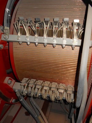 2500 HP 250/690 RPM Reliance, Frame B1610AT, compensation winding, 700 Volts - Image 3
