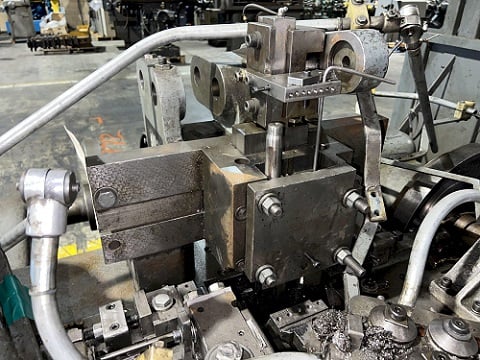 Baird #5, 4 slide wire forming, 5/16" wire diameter, mechanical clutch, air brake, split cams - Image 3