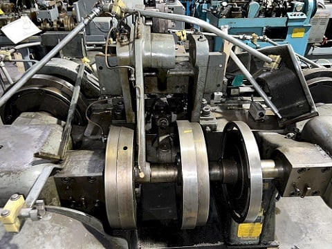 Baird #5, 4 slide wire forming, 5/16" wire diameter, mechanical clutch, air brake, split cams - Image 5