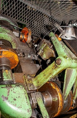 Nilson #2, 4-slide, 1/8" wire diameter, 10" feed length, mechanical clutch, solid cams, double gibb - Image 5