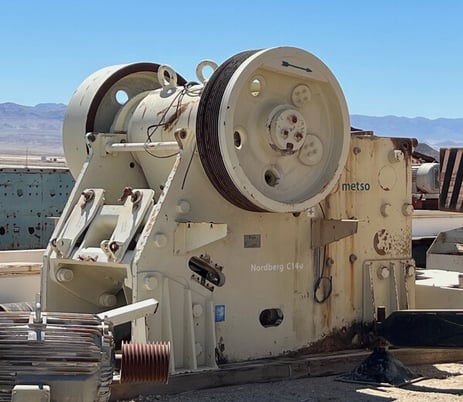 42" x 55" Metso Nordberg #C140, Jaw Crusher, 33" max feed size, 325-840 TPH - Image 1
