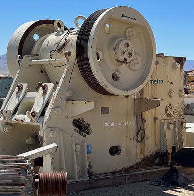 42" x 55" Metso Nordberg #C140, Jaw Crusher, 33" max feed size, 325-840 TPH - Image 2
